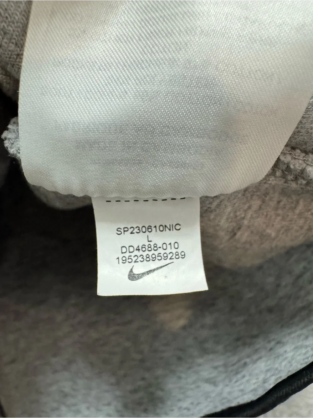 Nike Sportswear Tech Fleece Heather Grey Hoodie Jacket